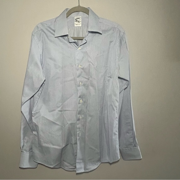 Brooks Brothers Pin Stripes Classic Button Down dress shirt Makers & Merchants - Picture 11 of 11